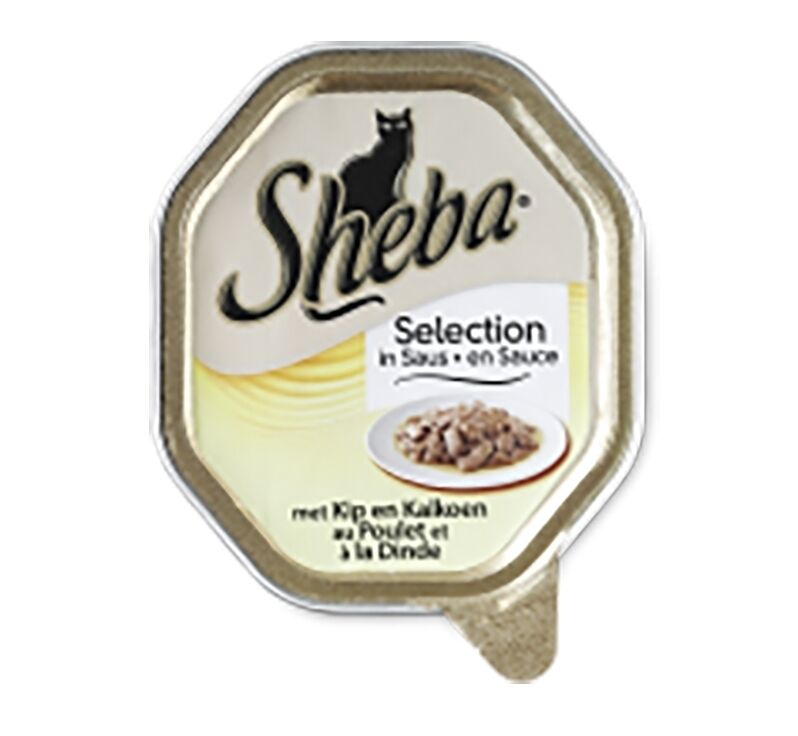 Selection alu saus kip&kalkoen 85g